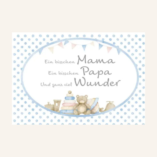 Glückwunschkarte Mama Papa