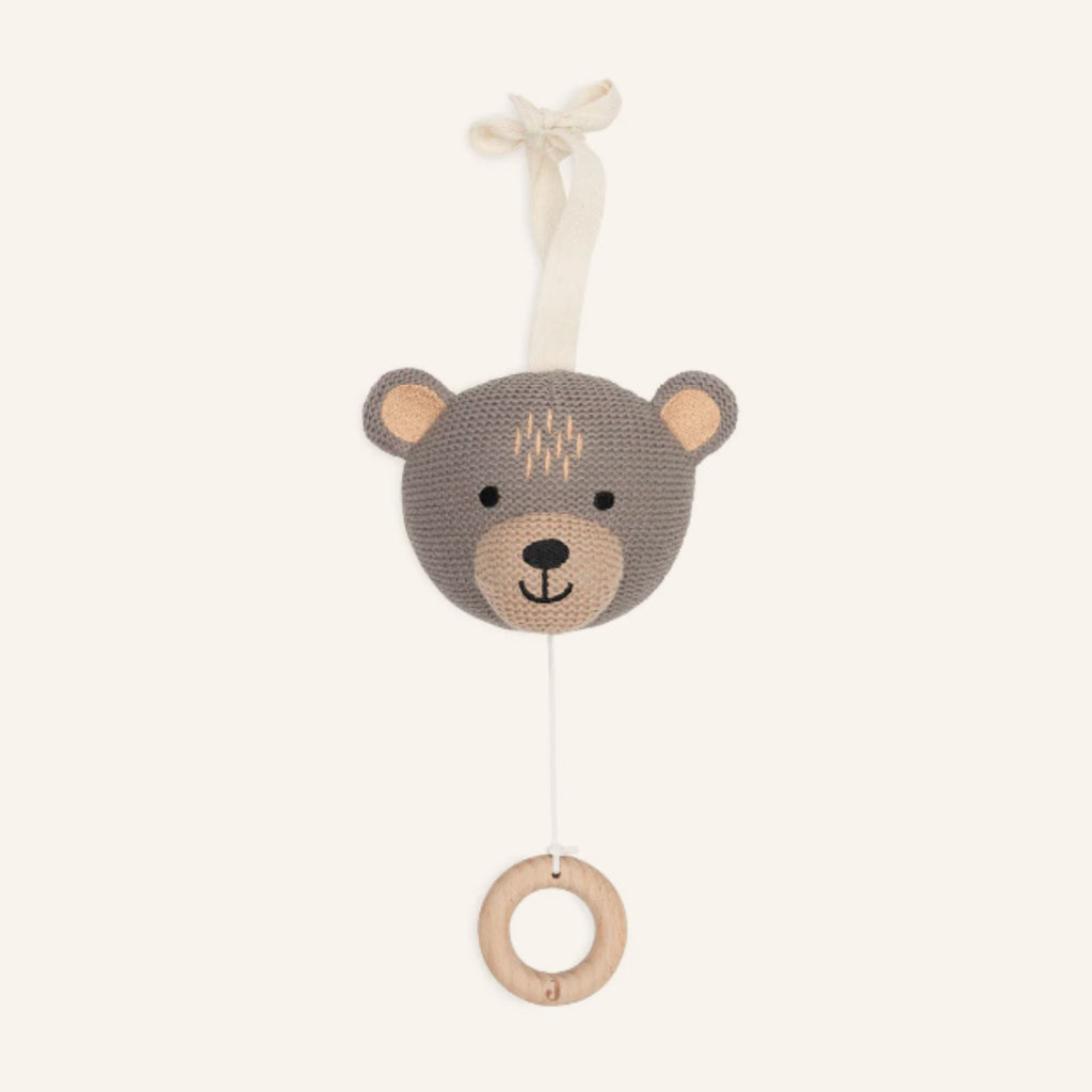 Geschenkset zur Geburt Bär gestrickt