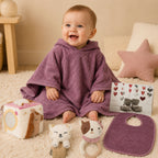 Geschenkset zur Geburt Jill – Poncho-Set