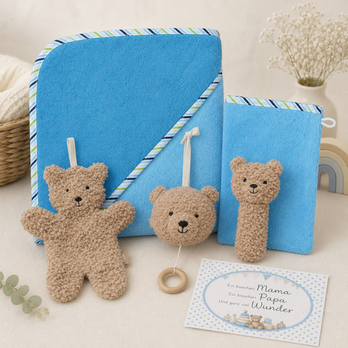 Geschenkset zur Geburt Bär Biscuit