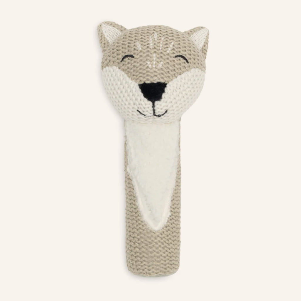Geschenkset zur Geburt Fuchs mit Kapuzenbadetuch Pinie