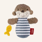 Geschenkset zur Geburt Otter Theo mit  Kinderwagenschlange