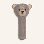 Geschenkset zur Geburt Bär mit Kapuzenbadetuch Braun