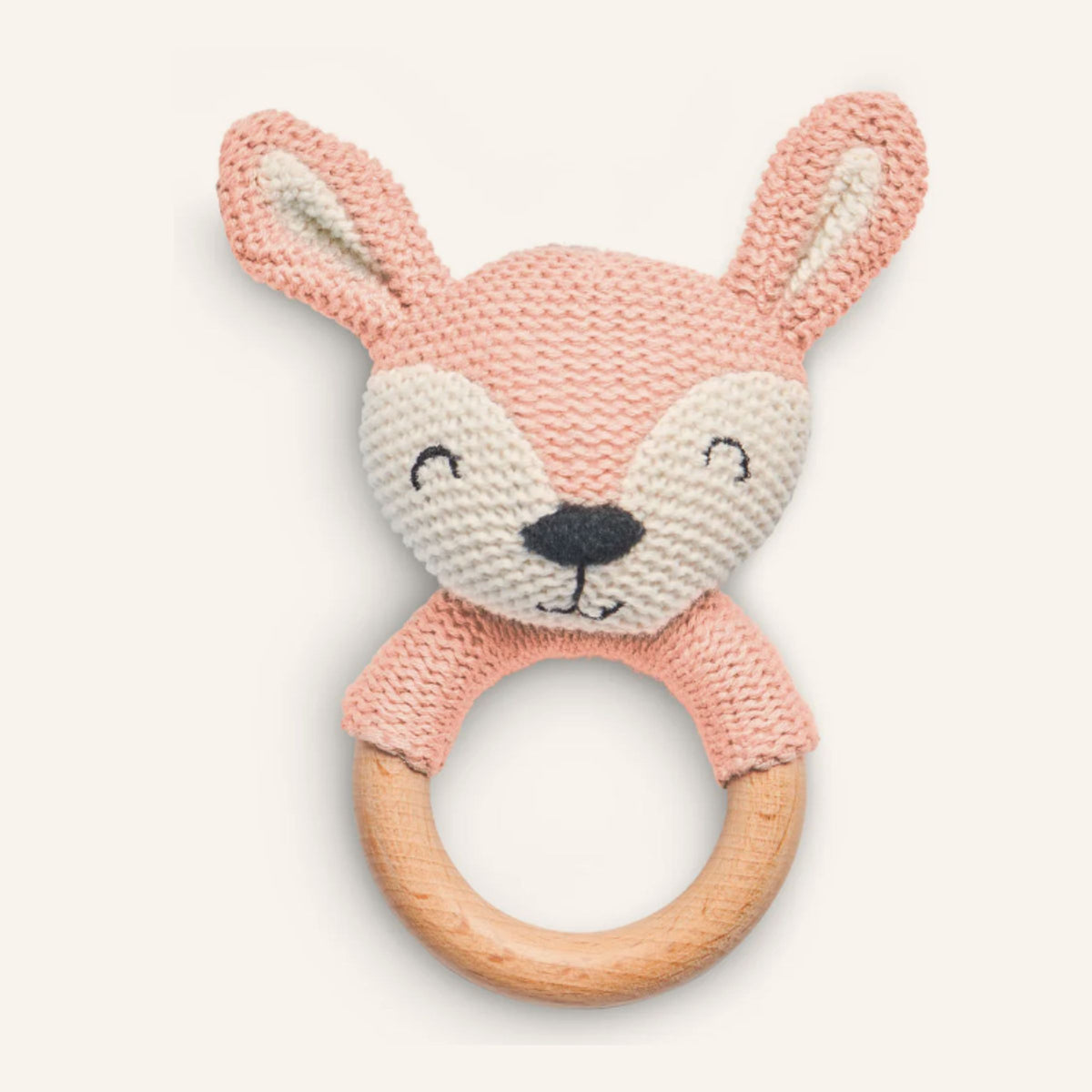 Geschenkset zur Geburt mit Namen – Reh rosa, personalisiertes Babygeschenk