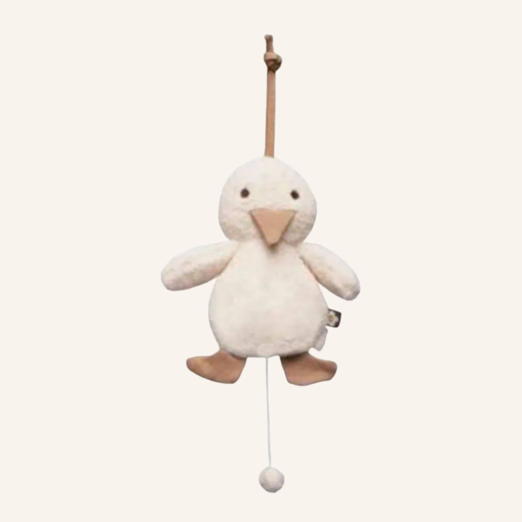 Geschenkset zur Geburt mit Namen – Lama und Ente von Fehn, personalisiertes Babygeschenk