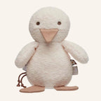 Geschenkset zur Geburt mit Namen – Lama und Ente von Fehn, personalisiertes Babygeschenk