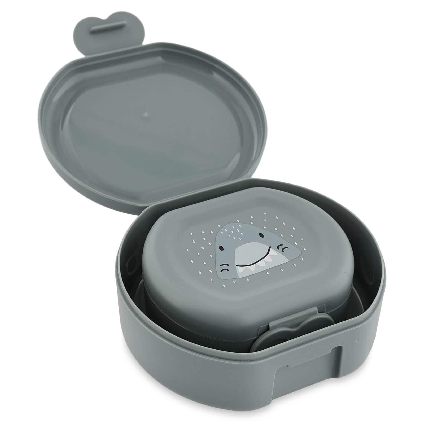 Trixie-Baby Snackbox mit Clip Mr. Shark