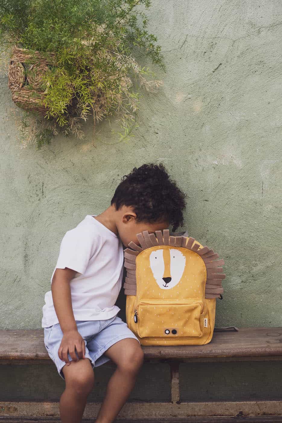Kindergartenrucksack Löwe – personalisiert mit Namen | Trixie Baby