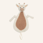 Geschenkset zur Geburt Giraffe gestrickt