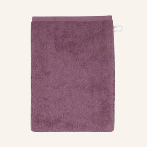 Waschlappen mauve Wörner