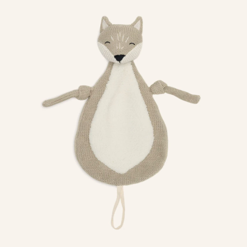 Geschenkset zur Geburt Fuchs gestrickt