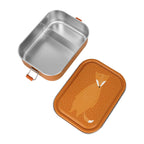Brotdose Edelstahl Trennfach Mr. Fox Trixie Baby