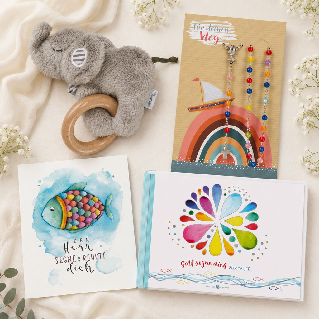 Geschenkset zur Taufe Elefant