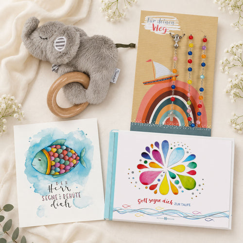 Geschenkset zur Taufe Elefant