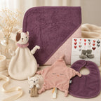 Geschenkset zur Geburt mit Namen – Jill mit Stern, personalisiertes Babygeschenk