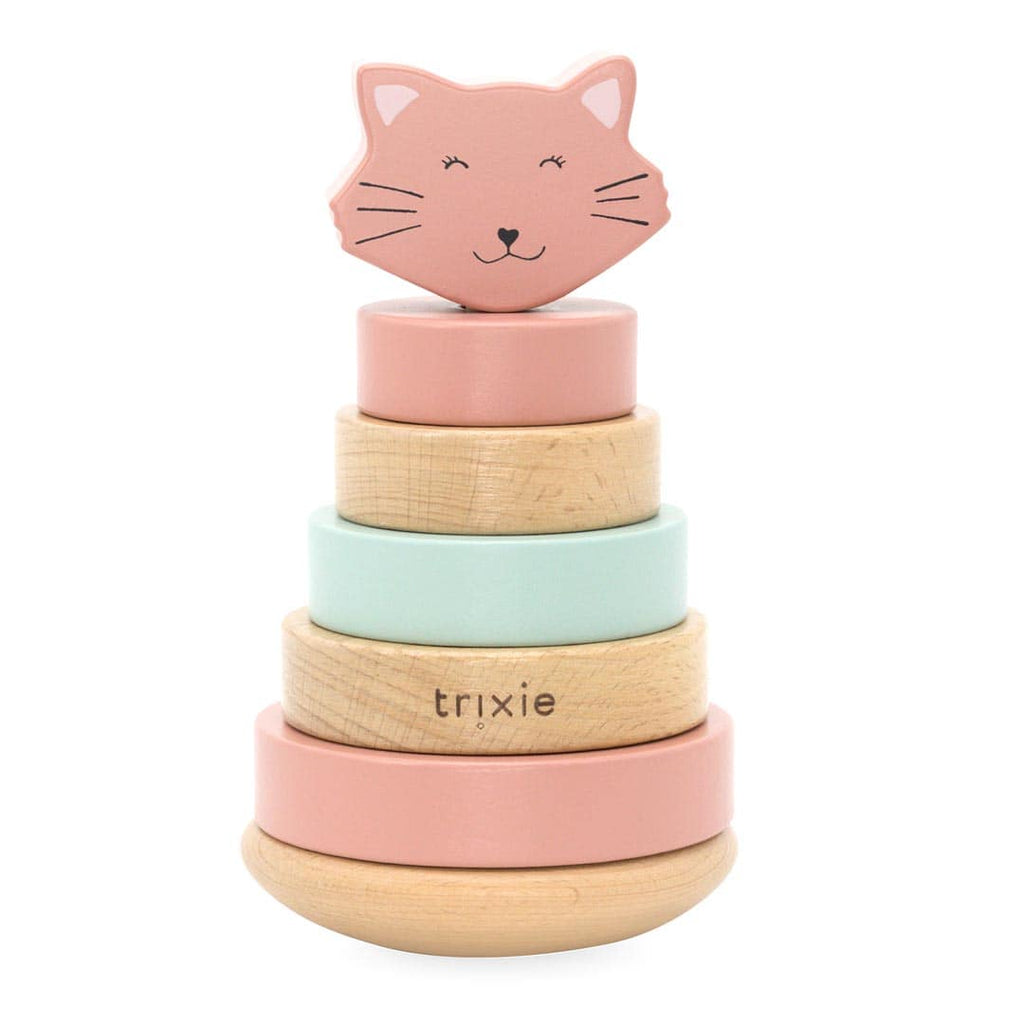 Trixie Baby Holz Stapelturm Mrs. Cat