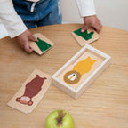 Trixie Baby Holzpuzzle Tierkombi
