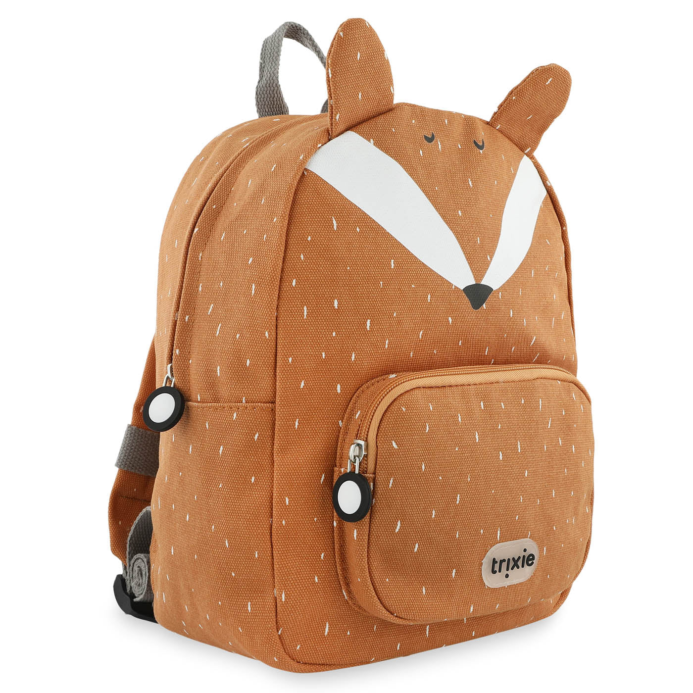 Kindergartenrucksack Mr. Fox Seitenansicht 