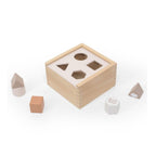 Label Label Sortierbox eckig Nougat