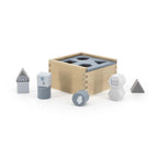 Label Label Sortierbox eckig Blau