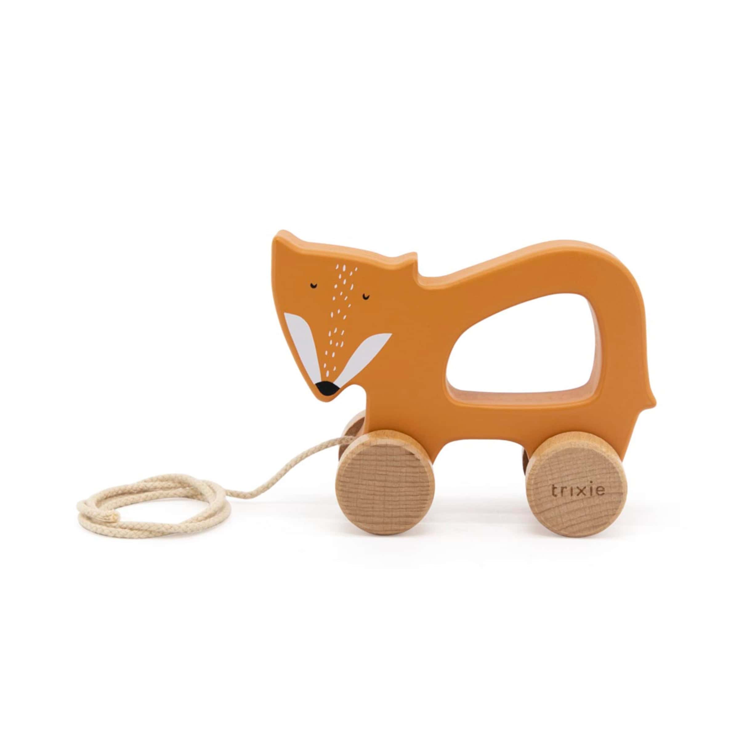 Trixie Baby Holz Nachziehtier Mr. Fox