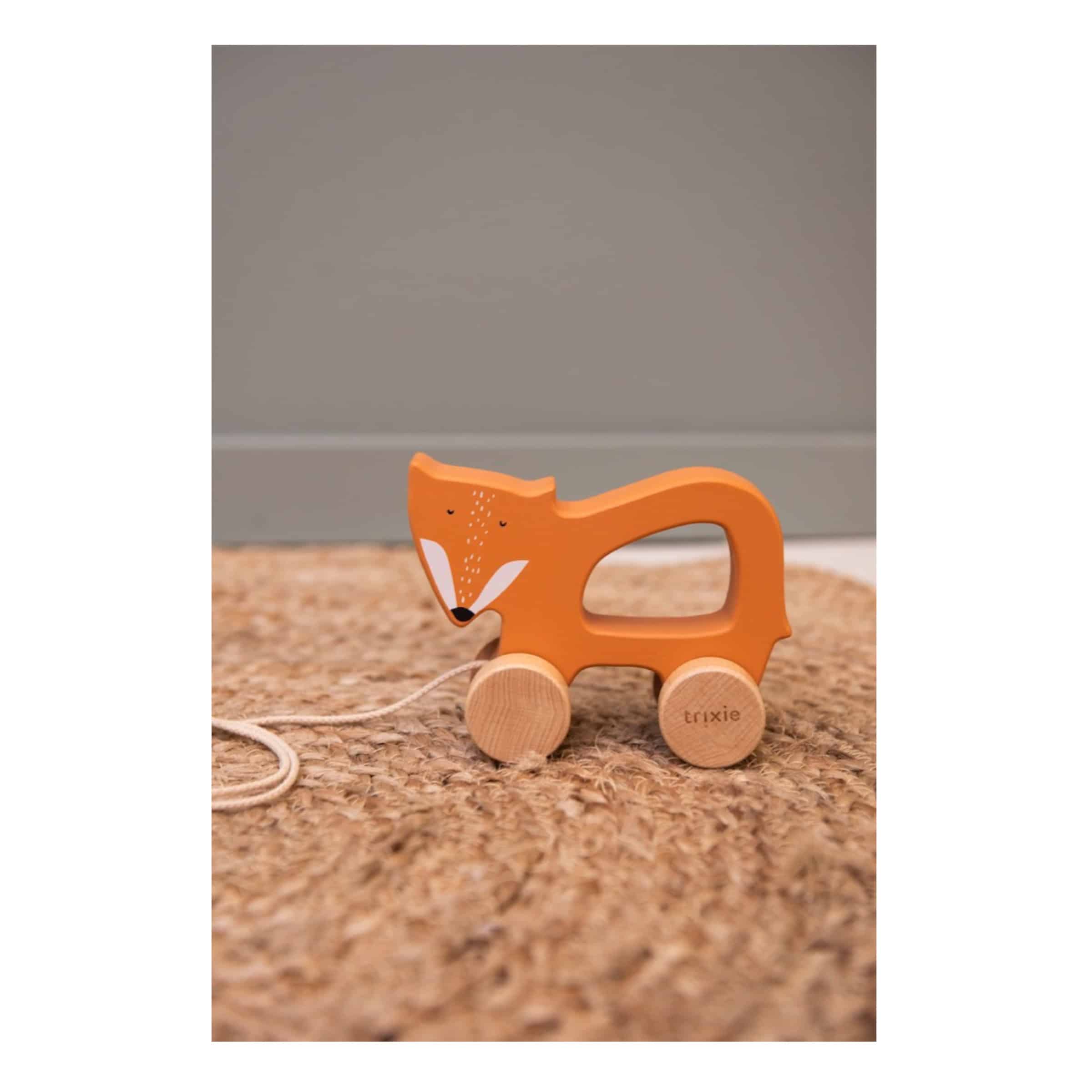 Trixie Baby Holz Nachziehtier Mr. Fox