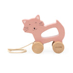 Trixie Baby Holz Nachziehtier Mrs. Cat