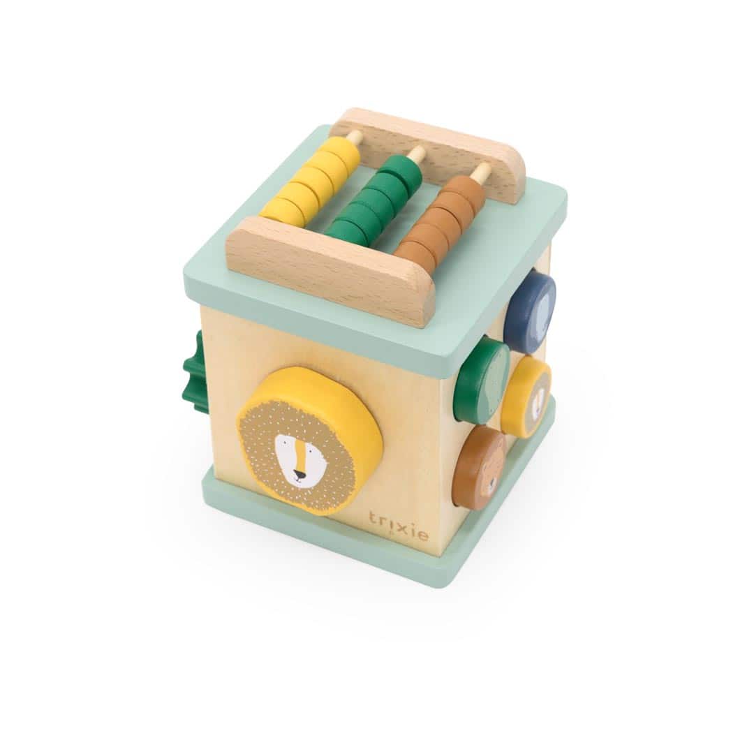Trixie Baby Mini-Aktivitätswürfel aus Holz