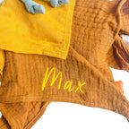 Schmusetuch Fehn Schaf fehnNatur in Braun