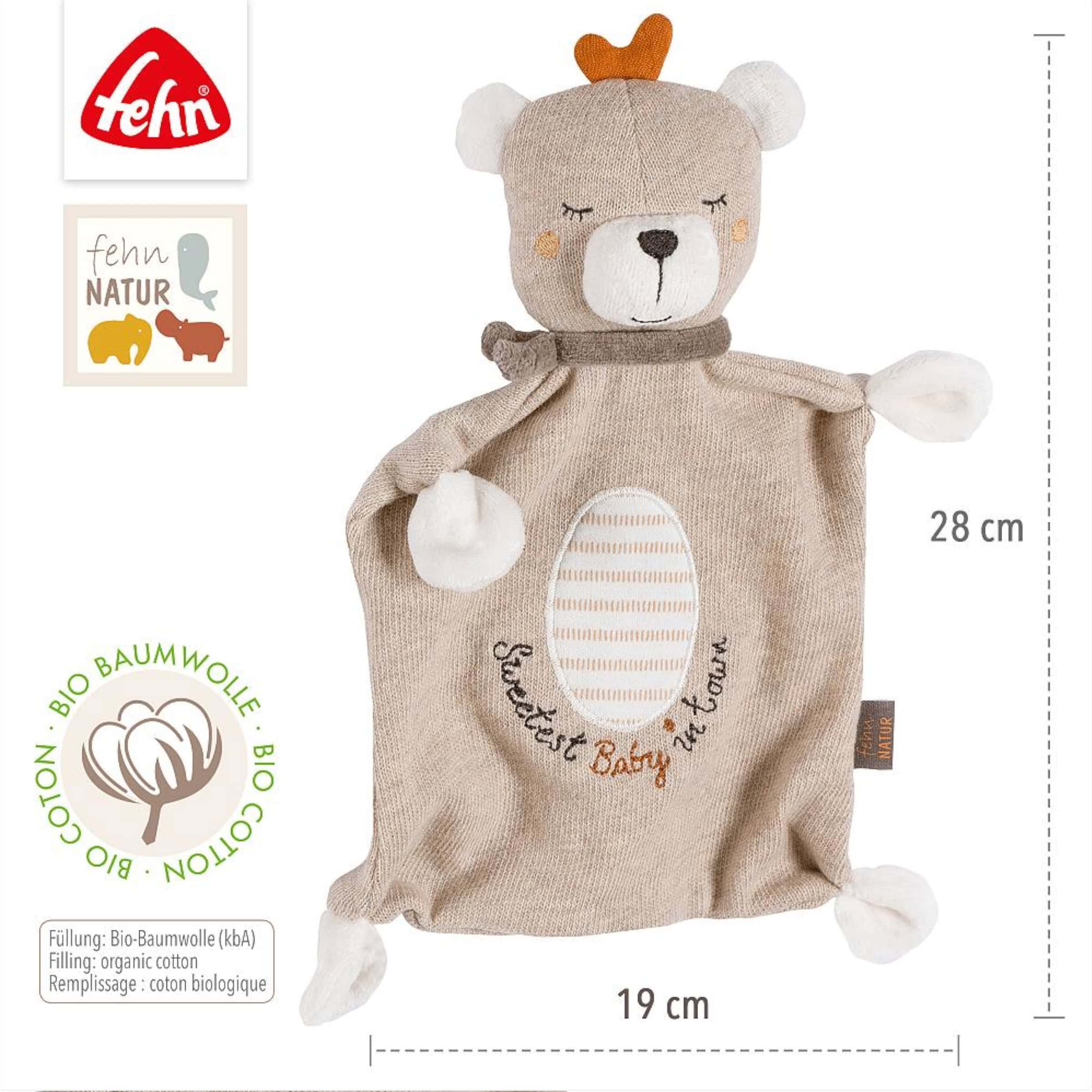 Fehn Schmusetuch Teddy Baby