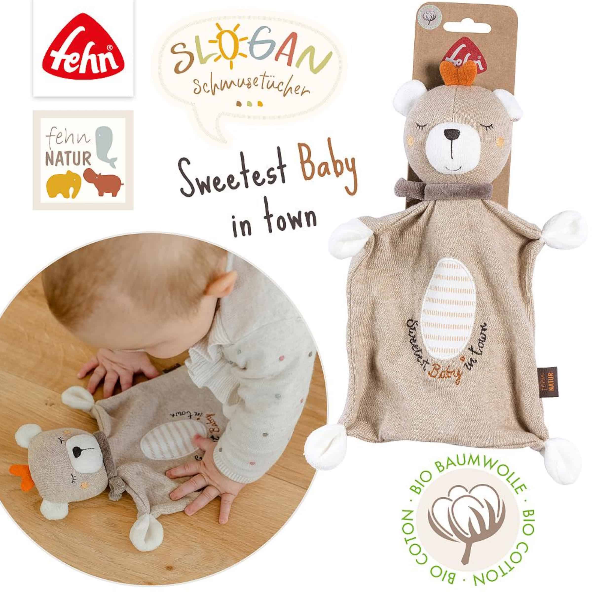 Fehn Schmusetuch Teddy Baby