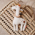 Kikadu Greifling mit Beißring Giraffe
