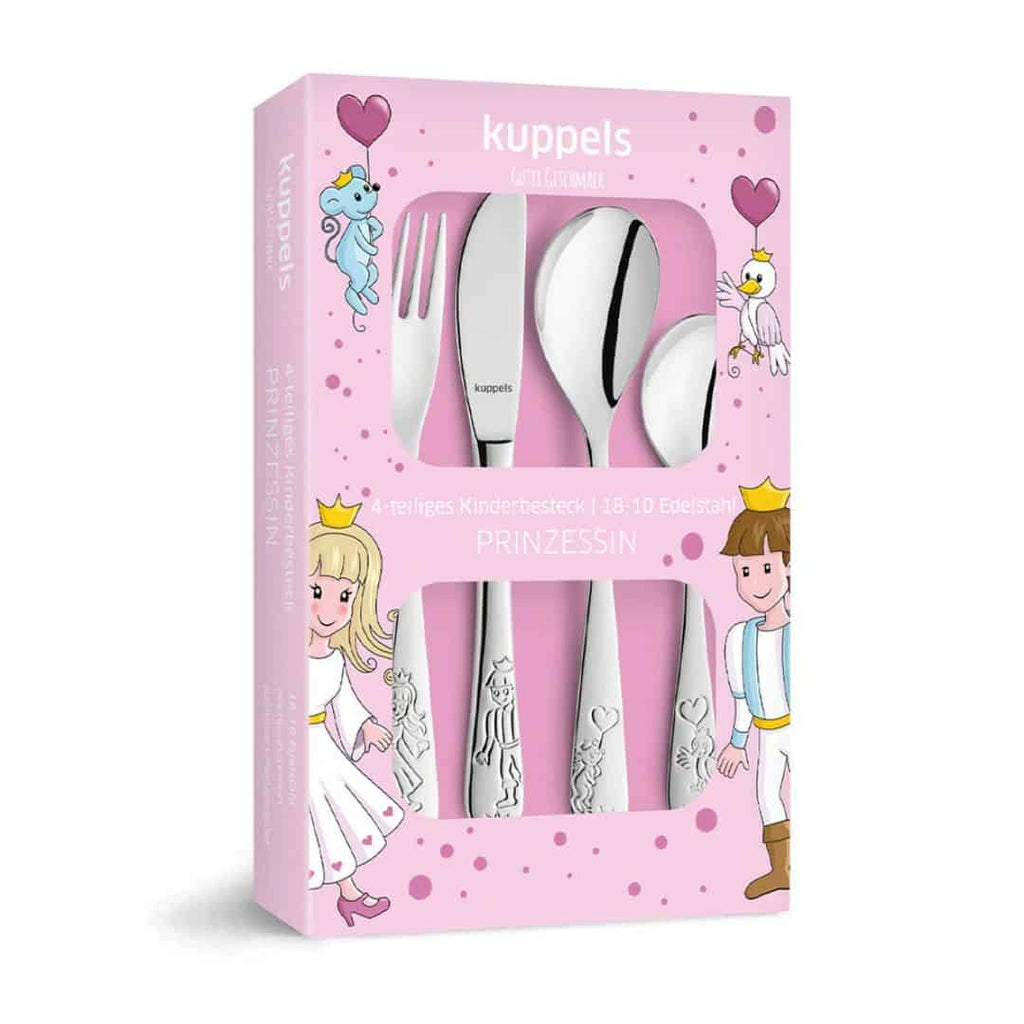 Kuppels Kinderbesteck Prinzessin – 4-teilig