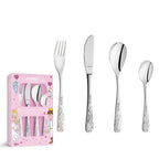 Personalisierbares Kuppels Kinderbesteck Prinzessin – 4-teilig