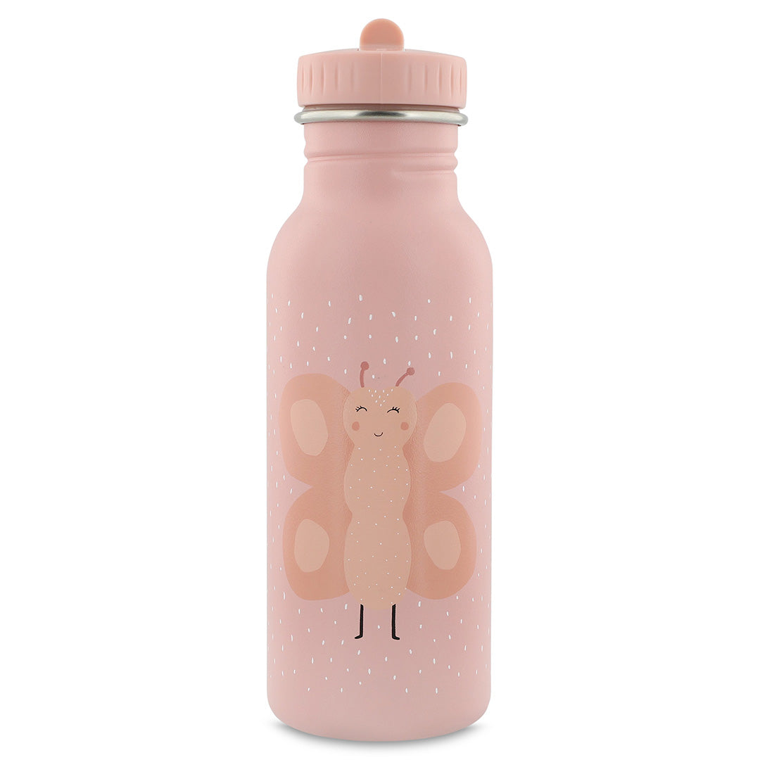 Mrs. Butterfly – Edelstahl Trinkflasche 500 ml für Kinder mit Wunschgravur von Trixie