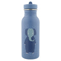 Mrs. Elephant – Edelstahl Trinkflasche 500 ml für Kinder mit Wunschgravur von Trixie