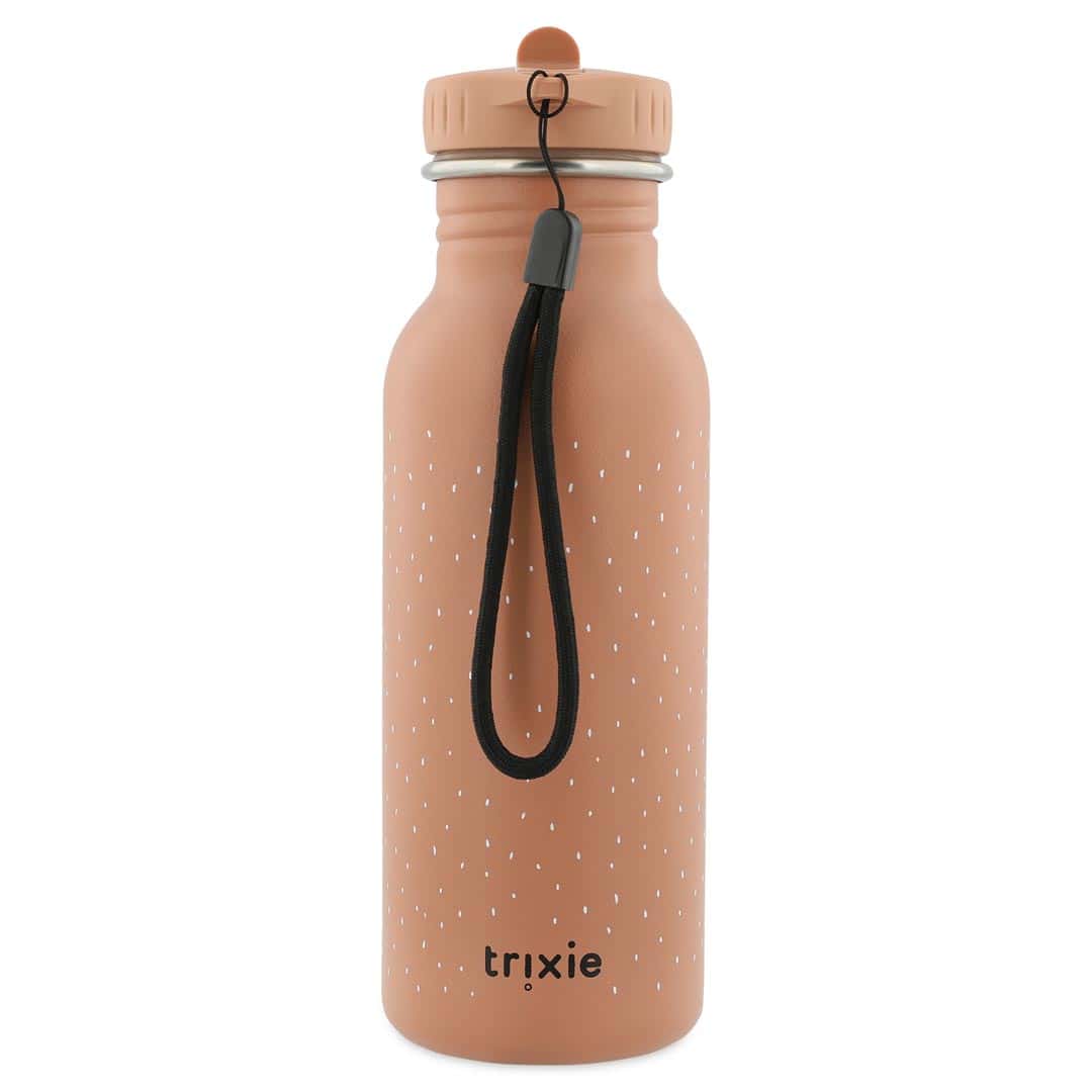 Personalisierte Edelstahl Trinkflasche für Kinder – 500ml Mrs. Cat mit Namensgravur von Trixie