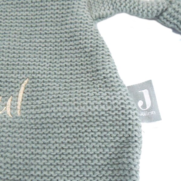 Jollein Schmusetuch Reh Ash Green Logo