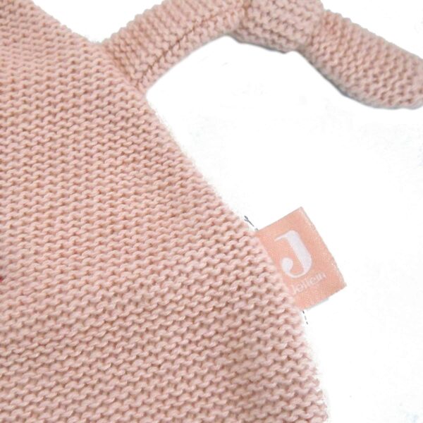 Jollein Schmusetuch Reh Pale Pink Logo