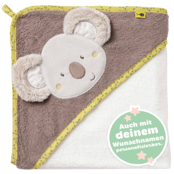 Fehn Kapuzenbadetuch Koala