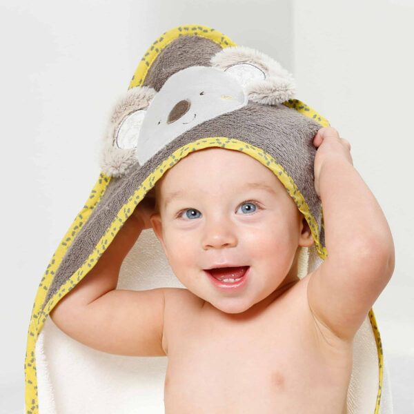 Fehn Kapuzenbadetuch Koala mit einem Baby