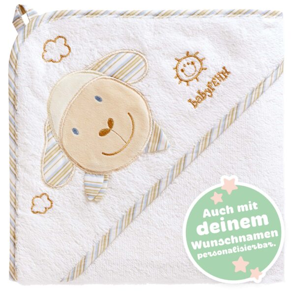 Fehn Kapuzenhandtuch Schaf