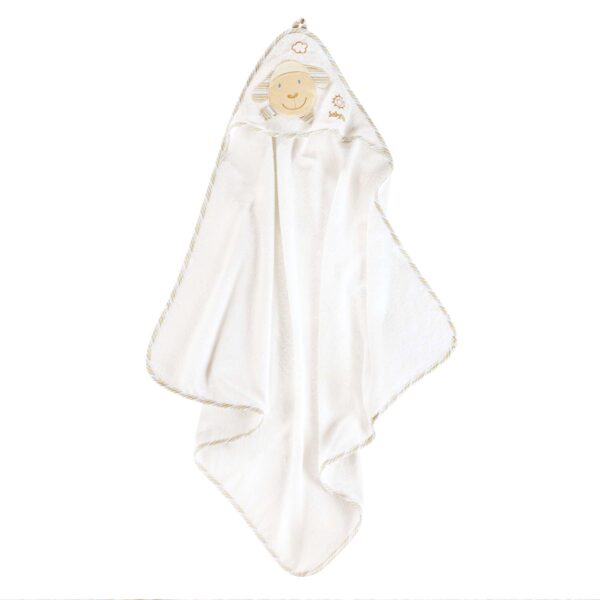 Fehn Kapuzenhandtuch Schaf aufgehängt