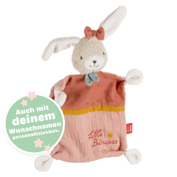 Fehn Schmusetuch Hase Princess Natur