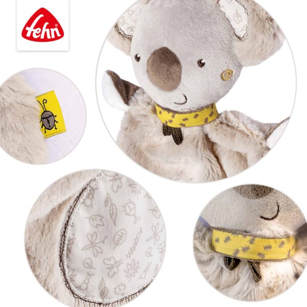 Fehn Schmusetuch Koala mit Details