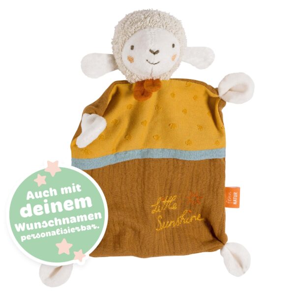 Fehn Schmusetuch Schaf Sunshine Natur