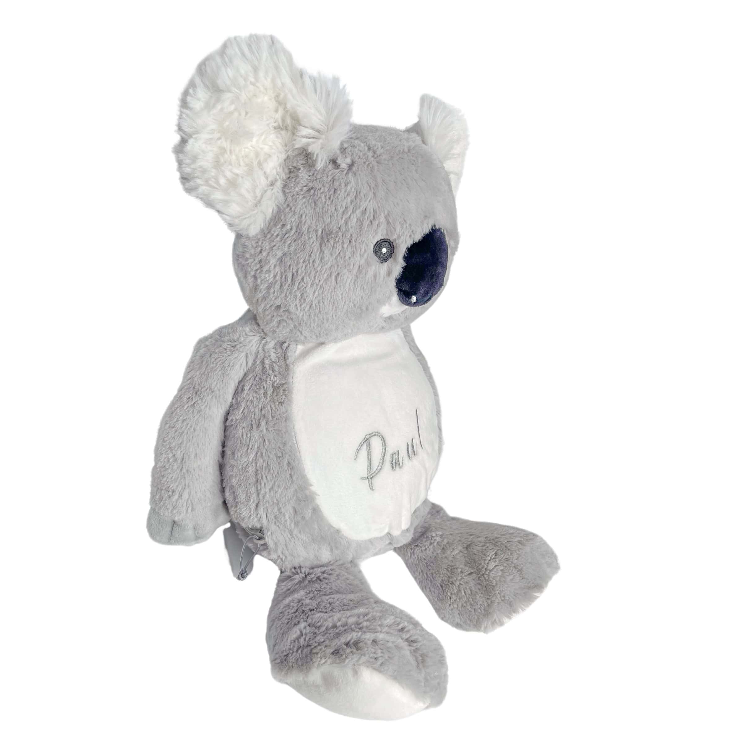 Personalisiertes Kuscheltier Koala Bär sitzend