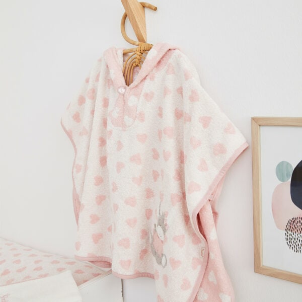 Sterntaler Poncho Esel Emmi Girl am Kleiderhaken