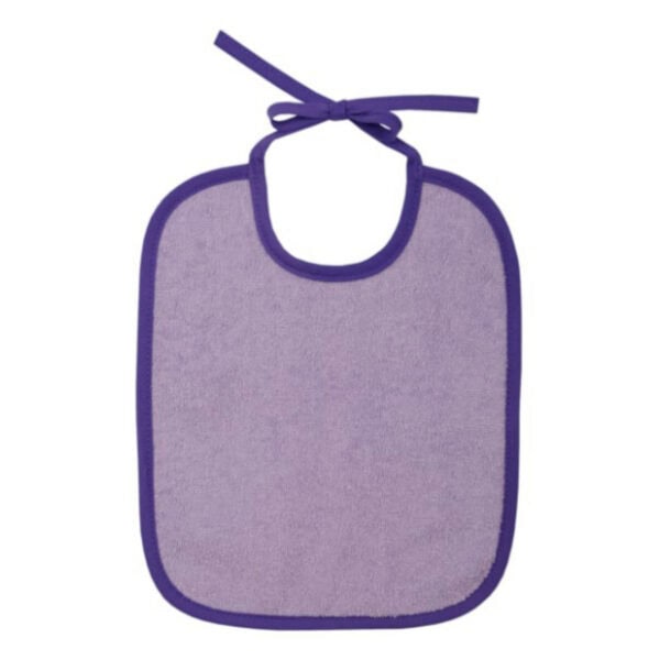 Wörner Bindelätzchen Uni Flieder Violett 25 x 30 cm