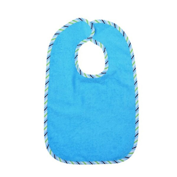 Wörner Klettlätzchen Uni Aqua 30 x 45 cm